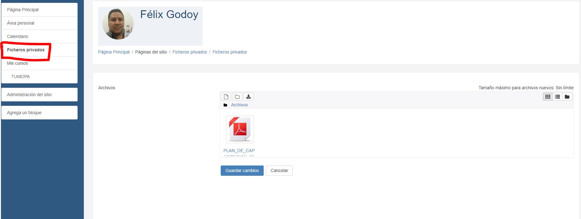 fichero